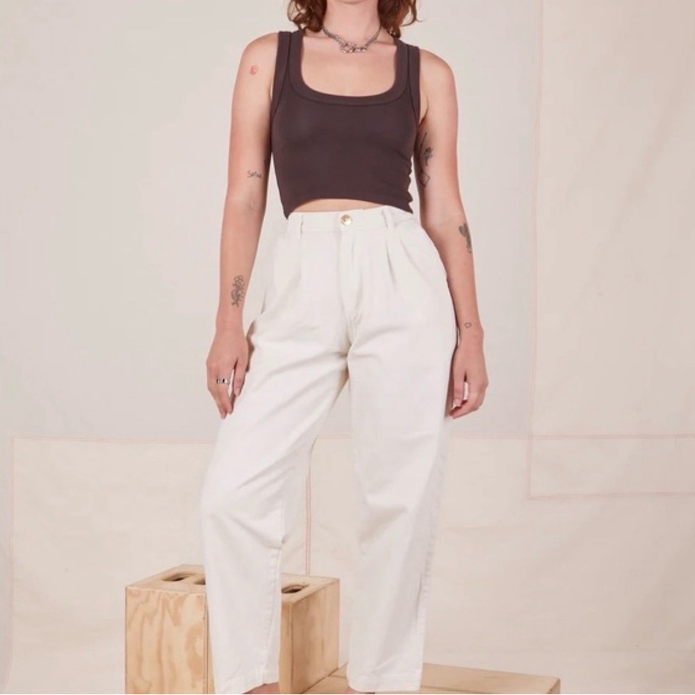Big Bud Press White Trousers